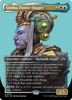 MTG Genku, Future Shaper (Borderless) [Modern Horizons 3] Near Mint Magic - Image 1
