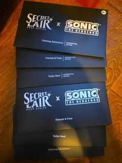 MTG X Sonic The Hedgehog 100% Complete - Secret LAIR - Sealed Ships Same Day - Image 1