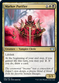 1x Markov Purifier MTG Innistrad: Crimson Vow NM Magic Regular - Image 1