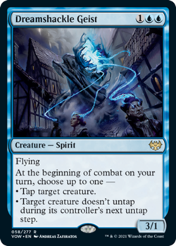 1x Dreamshackle Geist - Foil MTG Innistrad: Crimson Vow NM Magic Foil - Image 1