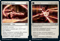 1x Radiant Grace // Radiant Restraints - Foil MTG Innistrad: Crimson Vow NM Magi - Image 1