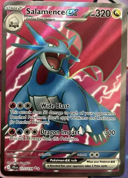 NM - Salamence ex 177/159 - Journey Together - Pokemon TCG - Image 1