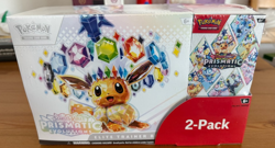 Pokemon Prismatic Evolutions Elite Trainer Box and Booster Bundle 2-Pack - Image 1