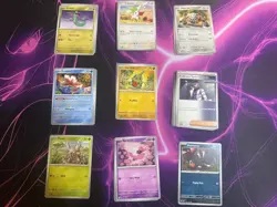 Pokemon prismatic evolutions TCG Bulk Lot Common No Holos No Reverse Holo Cards - Image 1