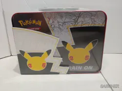 NEW SEALED Pokemon 25th Anniversary Celebrations Treasure Chest Lunchbox Tin - Image 3