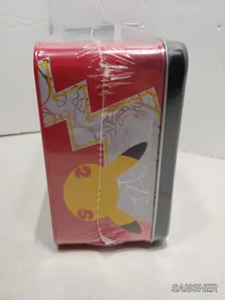 NEW SEALED Pokemon 25th Anniversary Celebrations Treasure Chest Lunchbox Tin - Image 4