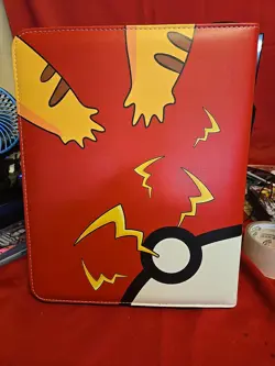 Pro Pokemon - Pikachu - 9 Pocket Pro Binder Holds up to 360 cards FREE SHIPPING - Image 2