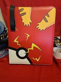 Pro Pokemon - Pikachu - 9 Pocket Pro Binder Holds up to 360 cards FREE SHIPPING - Image 4