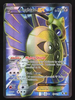Pokemon Aegislash EX 65a/119 XY Collection Alternate Art Full Art Holo Promo LP - Image 1