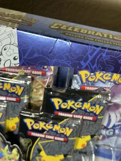 Pokemon TCG Celebrations Deluxe Pin Collection Box Sealed new - Image 3