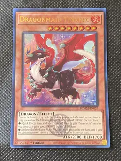 YuGiOh! - Dragonmaid Tinkhec BLMM-EN059 Ultra Rare 1st Edition Near Mint - Image 1