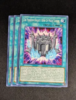 Yugioh - 3x The Phantom Knights' Rank-Up-Magic Launch OP14-EN021 Common NM - Image 1