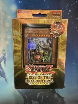 Yugioh Rise Of The Dragon Lords Structure Deck NOT SEALED 1st Edition - Image 1