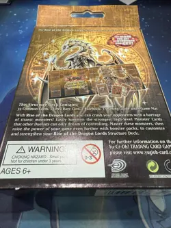 Yugioh Rise Of The Dragon Lords Structure Deck NOT SEALED 1st Edition - Image 5