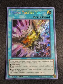 Yugioh Triple Tactics Talent ROTD-EN062 1st Edition Secret Rare NM - Image 1