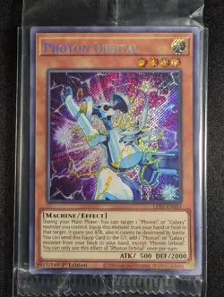 Yugioh Photon Orbital LDS2-EN051 1st Edition Secret Rare Sealed NM - Image 1