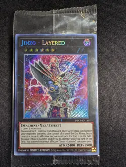 Yugioh Jinzo - Layered DLCS-EN149 Limited Edition Secret Rare Sealed NM - C - Image 1