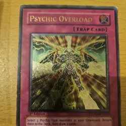 YUGIOH PSYCHIC OVERLOAD ULTRA RARE TDGS-EN070 - Image 5