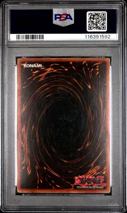 PSA 3 1ST EDITION LOB-052 Dark Hole Super Rare Yugioh ENGLISH - Image 2
