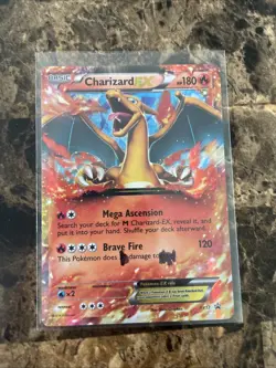Pokemon Charizard EX Holo Ultra Rare Black Star Promo Card XY17 - Image 1