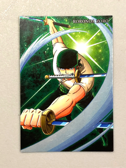 Roronoa Zoro - R No.2 - One Piece Wafer / Itajaga Card Japanese - Image 1