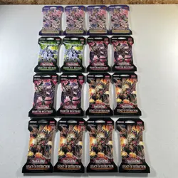Yugioh 9-card pack Legacy of Destruction Lot Of 16x Sleeved Random Series New - Image 1