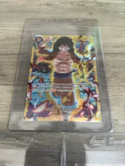 One Piece TCG Monkey D. Luffy D. Monkey 3 Card Lot OP09-119, OP02-062, ST01-012 - Image 2