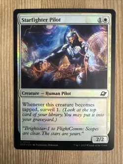 Starfighter Pilot - Foil - EOE - MTG - EN - NM - 0038 - Image 1