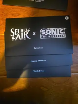 MTG X Sonic Super Sonic Bundle Non-Foil Ed - Secret LAIR - Sealed Ships Same Day - Image 1