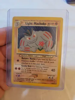 Light Machoke 49/105 Neo Destiny - Uncommon Pokemon Card - HP - Image 1