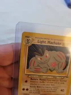 Light Machoke 49/105 Neo Destiny - Uncommon Pokemon Card - HP - Image 3