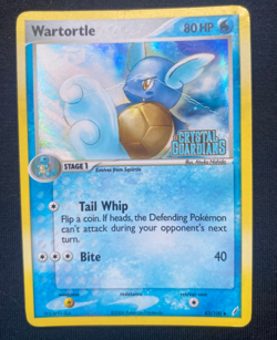 Pokemon Card Wartortle 43/100 EX Crystal Guardians Reverse Holo Stamped (HP) - Image 1