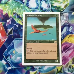 Birds of Paradise MTG Card Rare #217 Classic Sixth Edition (6ED) - Image 1