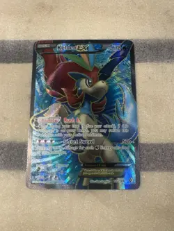 Pokemon Keldeo EX Boundaries Crossed 142/149 Ultra Rare Full Art Holo Card - Image 4
