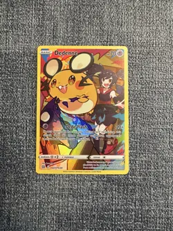 Dedenne TG07/TG30 Brilliant Stars Trainer Gallery NM Ultra Rare Pokemon Card - Image 1