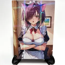 Amamiya Amane Sexy Hot Maid Anime Waifu Girl Doujin Lewd Goddess Story Art Card - Image 2