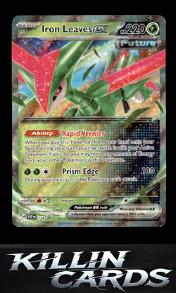 Iron Leaves ex - 128 128 Pokemon Promo SV: Scarlet & Violet Promo Cards Card NM - Image 1