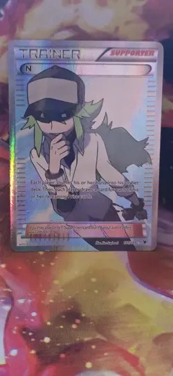 Pokemon TCG N Noble Victories Holo Full Art Ultra Rare Card 101/101 NM - Image 2