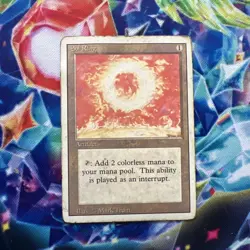 Sol Ring, Revised Edition (3ED) Heavily Played (HP) Magic the Gathering (MTG) - Image 1