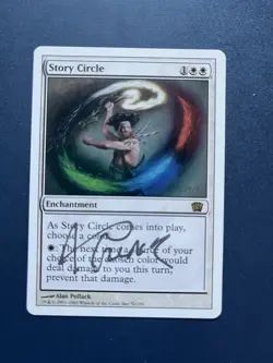 MTG Magic the Gathering Story Circle Artist Proof Signed English 8th Edition - Image 1