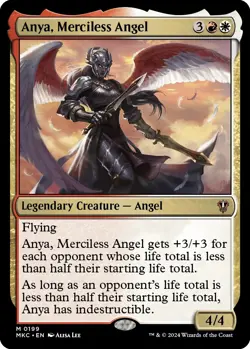 MTG Anya, Merciless Angel [Murders at Karlov Manor Commander] Near Mint Magic - Image 1