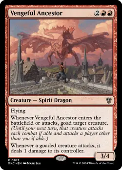 MTG Vengeful Ancestor [Murders at Karlov Manor Commander] Near Mint Magic - Image 1