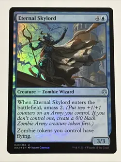 MTG War of the Spark Eternal Skylord Foil 049/264 NM - Image 1