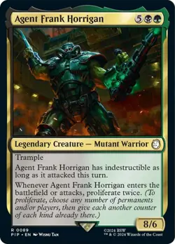 MTG Agent Frank Horrigan [Fallout] Near Mint Magic - Image 1