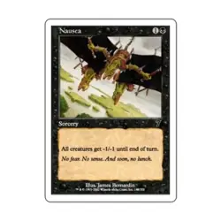 WOTC MtG 7th Ed Nausea (C) (Foil) EX - Image 1