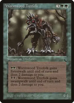 Wormwood Treefolk The Dark LP MTG - Image 1