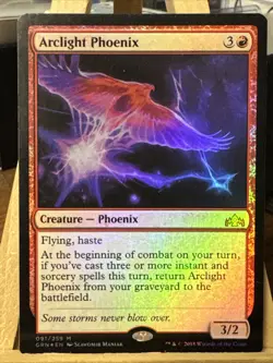 MTG *Arclight Phoenix foil X1* (NM) Guilds of Ravnica Magic Free Shipping - Image 1