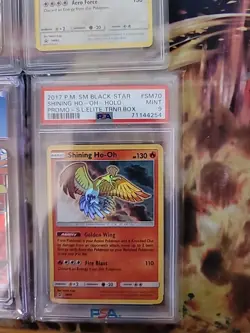 Pokemon graded cards lot Shining Lugia & Ho-Oh psa 9 ( 4 graded cards total) - Image 4
