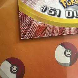 #51 Dugtrio Pokemon Topps Tv Animation Edition NM - Image 3