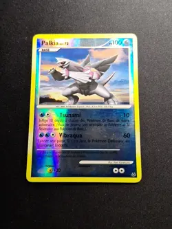EXCELLENT NEAR MINT Palkia 37/127 Reverse Platine de base Carte Pokemon FR - Image 1